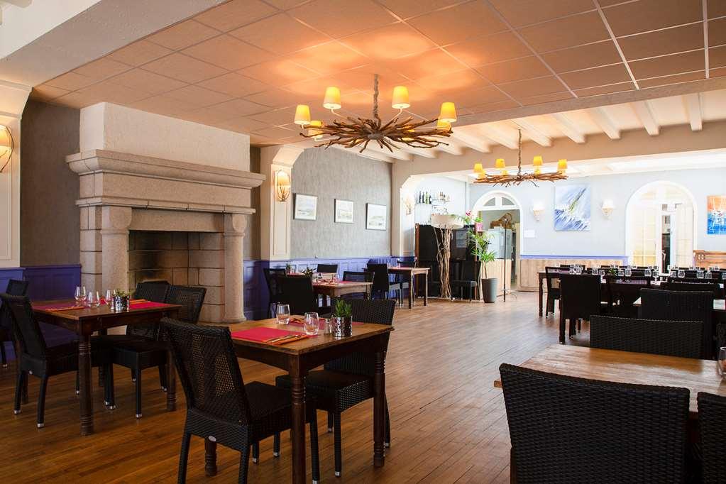 Hotel Les Residences D'Armor Douarnenez Restoran gambar