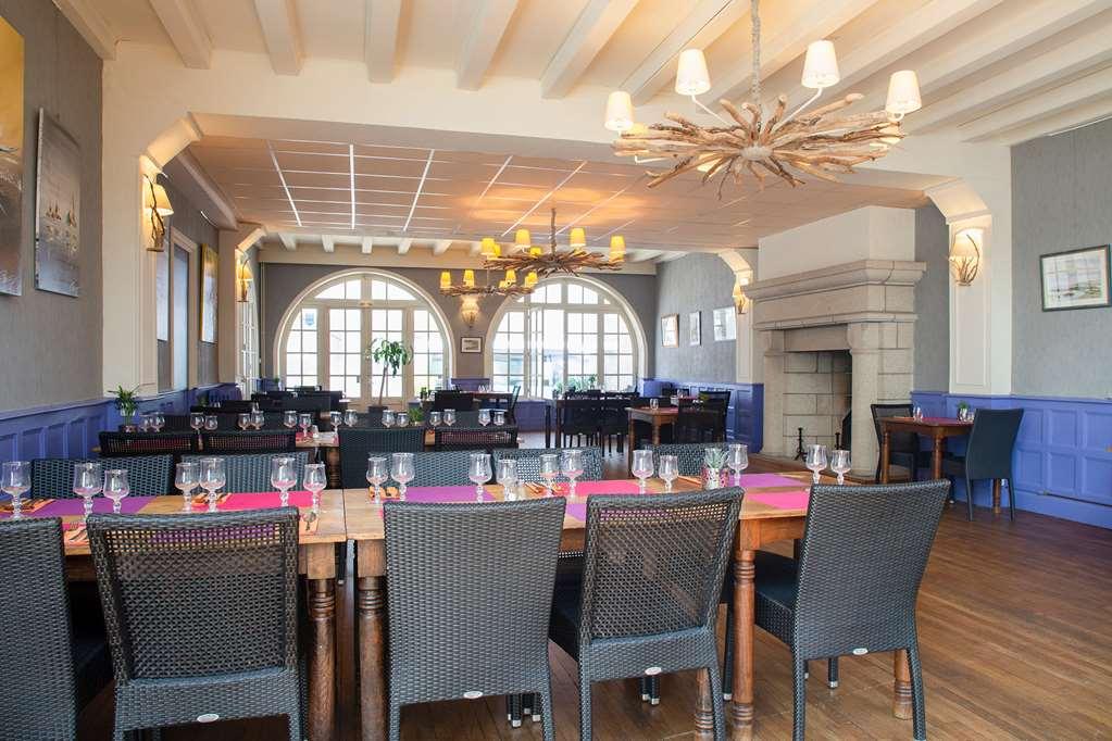 Hotel Les Residences D'Armor Douarnenez Restoran gambar