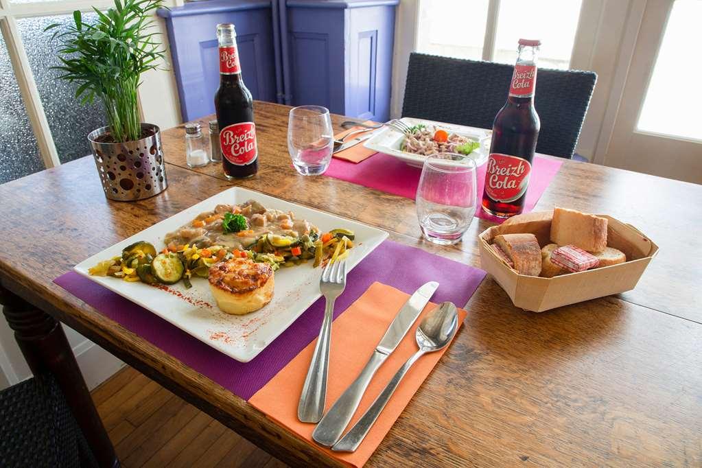 Hotel Les Residences D'Armor Douarnenez Restoran gambar